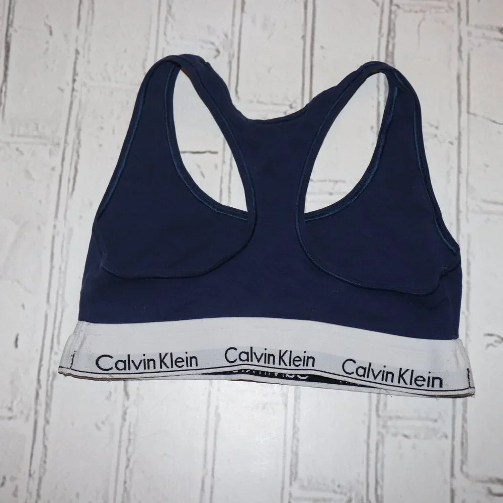 💙 Blue Sports Bra · Calvin Klein · Size S 💙